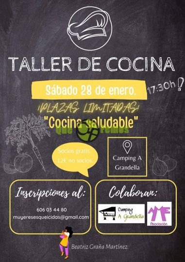 Foto de la noticia - Se abre en una nueva ventana Cartel Taller de Cocina Saludable