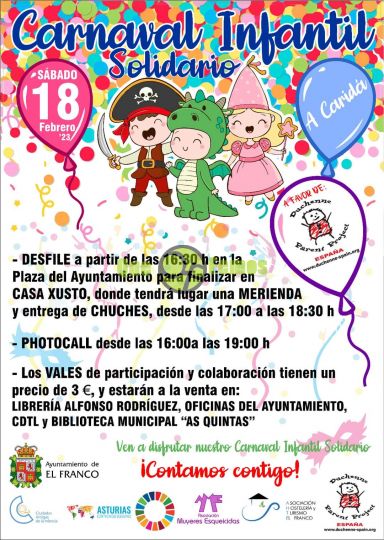 Foto de la noticia - Se abre en una nueva ventana Cartel Carnaval Infantil Solidario